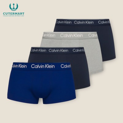 USA Export Quality Calvin Klein Stylish Boxer – 4pcs Combo Deal with free delivery & a couple of socks free- ৪পিস এক্সপোর্ট কোয়ালিটি বক্সারের সাথে ১জোড়া মোজা সহ ডেলিভারি চার্জ সম্পূর্ণ ফ্রি!